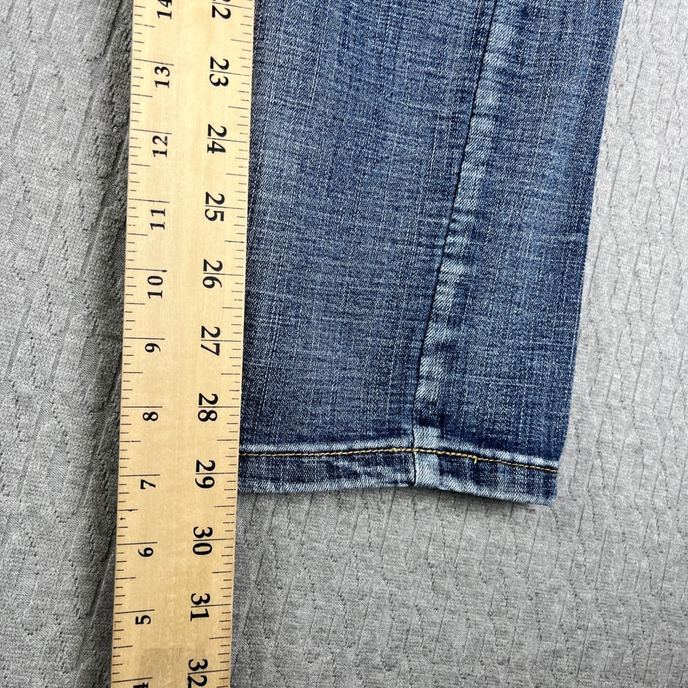 Vintage Gucci Arkansas Jeans Women 36/33X29 Blue medium wash Made in Italy - Picture 6 of 13